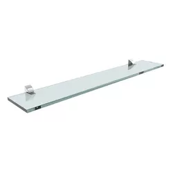 PRATELEIRA 20X60 DE VIDRO RETO INCOLOR 8MM COM SUP... - FLUZÃO CONSTRUÇÃO
