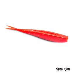 Isca Soft Camalesma Free Shad 11cm c/ 3 unid. Cor Vermelho - Focanapesca