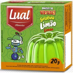 GELATINA LUAL LIMÃO 20 G - PADRÃO FONZAR
