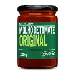 MOLHO DE TOMATE ORIGINAL SABORES CEPERA VIDRO 320 - PADRÃO FONZAR