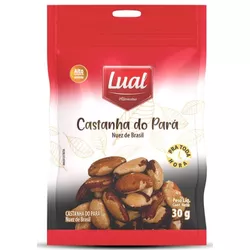 CASTANHA DO PARA LUAL 30 G (12857) - PADRÃO FONZAR