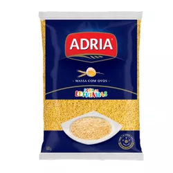 MACARRÃO ADRIA SOPA DE LETRINHAS C/ OVOS 500 G (44... - PADRÃO FONZAR