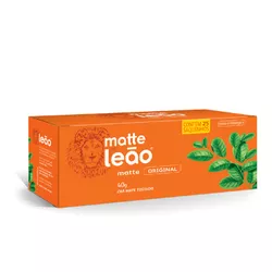 CHÁ MATTE LEÃO NATURAL 40 G C/ 25 SAQ - PADRÃO FONZAR