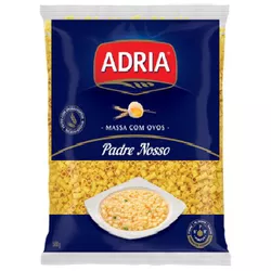 MACARRÃO ADRIA PADRE NOSSO COM OVOS 500 G - PADRÃO FONZAR
