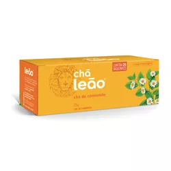 CHÁ LEÃO FUZE CAMOMILA 25 G COM 25 SACHÊS - PADRÃO FONZAR