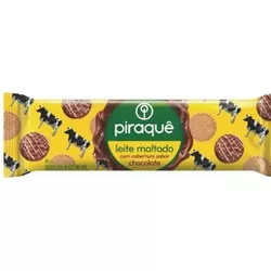 BISCOITO PIRAQUÊ MALTADO COBERTO 80 G - PADRÃO FONZAR