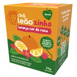 CHÁ LEÃO KIDS LARANJA COR DE ROSA 23 G COM 10 SACH... - PADRÃO FONZAR