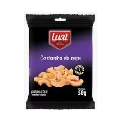 CASTANHA DE CAJU LUAL 50 G - PADRÃO FONZAR