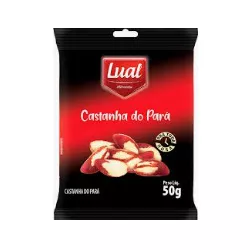 CASTANHA DO PARÁ LUAL 50 G - PADRÃO FONZAR