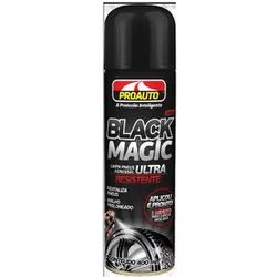 LIMPA PNEUS AEROSOL BLACK MAGIC PROAUTO 400 ML - PADRÃO FONZAR