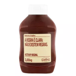 KETCHUP ORIGINAL SABORES CEPERA SQUEEZE 1,01KG - PADRÃO FONZAR