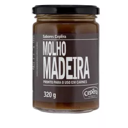 MOLHO MADEIRA PARA CARNE SABORES CEPERA VIDRO 320 - PADRÃO FONZAR