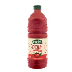 KETCHUP TRADICIONAL CEPERA GARRAFA 1,01 KG - PADRÃO FONZAR
