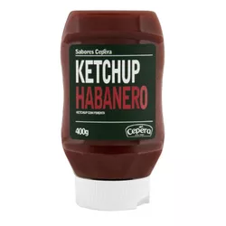 KETCHUP COM PIMENTA HABANERO SABORES CEPERA SQUEEZ... - PADRÃO FONZAR