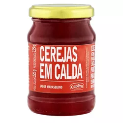 CEREJA EM CALDA MARASQUINO CEPERA VIDRO 225 G - PADRÃO FONZAR