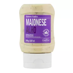 MAIONESE COM ALHO SABORES CEPERA SQUEEZE 190 G - PADRÃO FONZAR