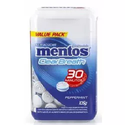 MENTOS 30 MINUTOS PEPPERMINT LATA - 150P 105 G CLE... - PADRÃO FONZAR