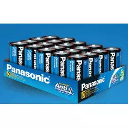 PILHA PANASONIC COMUM GRANDE D COM 10 SHRINKS DE ... - PADRÃO FONZAR