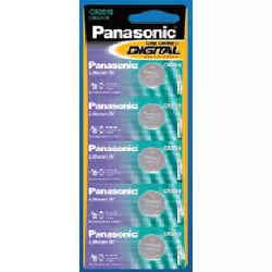 BATERIA PANASONIC BOTÃO COM 5 UNIDADES - PADRÃO FONZAR