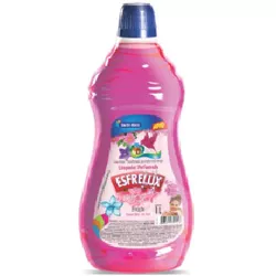 LIMPADOR PERFUMADO ESFRELUX EMOÇÃO (ROSA) 1 LT - PADRÃO FONZAR