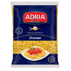 MACARRÃO ADRIA GRAVATA COM OVOS 500 G - PADRÃO FONZAR