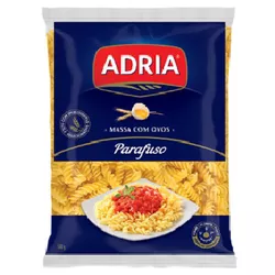 MACARRÃO ADRIA PARAFUSO COM OVOS 500 G - PADRÃO FONZAR