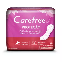 PROTETOR DIÁRIO CAREFREE PROTEÇÃO COM PERFUME 15 U... - PADRÃO FONZAR