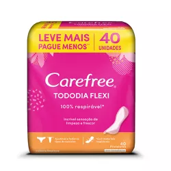 PROTETOR DIÁRIO CAREFREE TODO DIA FLEXIVÉL SEM PER... - PADRÃO FONZAR