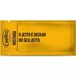 MOSTARDA COM MEL CEPERA SACHET 182X6G - PADRÃO FONZAR