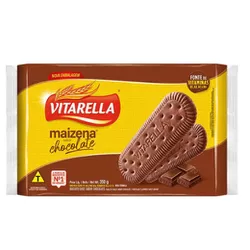 BISCOITO VITARELLA MAIZENA CHOCOLATE 350 G - PADRÃO FONZAR