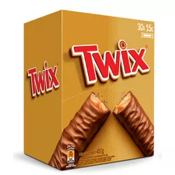 TWIX ORIGINAL 450 G (DP 30X15 G) - PADRÃO FONZAR