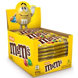 M&M'S AMENDOIM 810 G ( DP 18X45 G ) - PADRÃO FONZAR