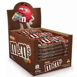 M&M'S CHOCOLATE 810 G ( DP 18X45 G ) - PADRÃO FONZAR