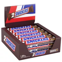 SNICKERS 2 BARRAS 1.404 KG (DP 18X78 G) - PADRÃO FONZAR