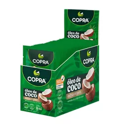 ÓLEO DE COCO EXTRA VIRGEM COPRA SACHE 40X15 ML - PADRÃO FONZAR