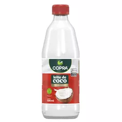 LEITE DE COCO VIDRO 500 ML - COPRA - PADRÃO FONZAR