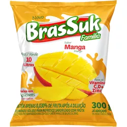 REFRESCO BRASSUK MANGA 300 G - PADRÃO FONZAR