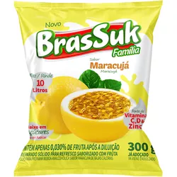 REFRESCO BRASSUK MARACUJA 300 G - PADRÃO FONZAR