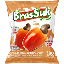 REFRESCO BRASSUK CAJU 300 G - PADRÃO FONZAR
