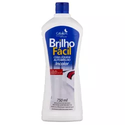 CERA LIQUIDA BRILHO FACIL INCOLOR 750 ML - PADRÃO FONZAR