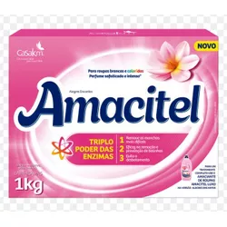 LAVA ROUPAS EM PÓ AMACITEL ALEGRES ENCANTOS 800 G - PADRÃO FONZAR