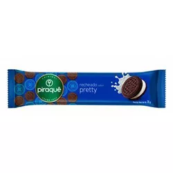 BISCOITO PIRAQUÊ RECHEADO PRETTY 76 G (61323) - PADRÃO FONZAR