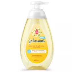 SABONETE BABY LIQUIDO GLICERINA CAMOMILA 400 ML - PADRÃO FONZAR