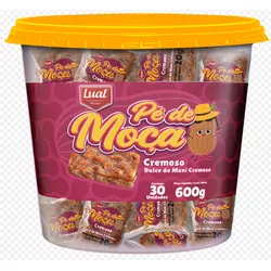 PÉ DE MOÇA LUAL 600 G ( POTE 30X20G ) - PADRÃO FONZAR