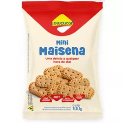 BISCOITO MINI MAISENA TRADICIONAL 100 G - PADRÃO FONZAR