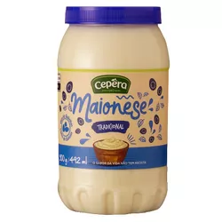 MAIONESE TRADICIONAL CEPERA 500 G - PADRÃO FONZAR