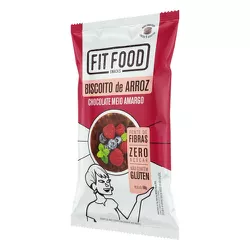 BISCOITO DE ARROZ COM CHOCOLATE MEIO AMARGO 60 G F... - PADRÃO FONZAR