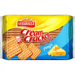BISCOITO VITARELLA CREAM CRACKER CROCKS QUEIJO 350... - PADRÃO FONZAR
