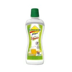 ADOÇANTE LOWÇUCAR PLUS COM STEVIA LIQ 80 ML - PADRÃO FONZAR