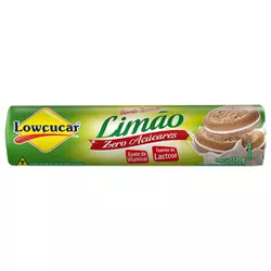 BISCOITO RECH LOWÇUCAR ZERO AÇUCAR SABOR LIMÃO 120... - PADRÃO FONZAR